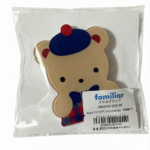 新品 familiar くまちゃん スマホグリップ