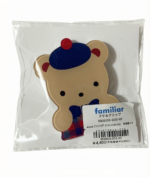 新品 familiar くまちゃん スマホグリップ