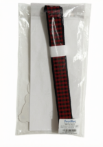 【新品 正規品】familiar ショルダーストラップ 赤系ファミリアチェック - 画像 (3)