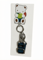 新品 familiar くまちゃん スマホグリップ